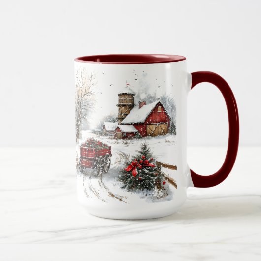 Winterwunderland Tasse (Rechts)