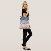 Winterwunderland: Vintage Landschaft. Tasche (Am Model)