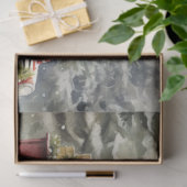 Winterwunderland: Vintage Lkw-Weihnachtsbaumen Seidenpapier (Geschenk)