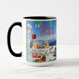 Winterwunderland: Weihnachts-Tasse Kaffee Tasse