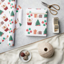 Winterwunderland: Weihnachtswrapping Paper Geschenkpapier