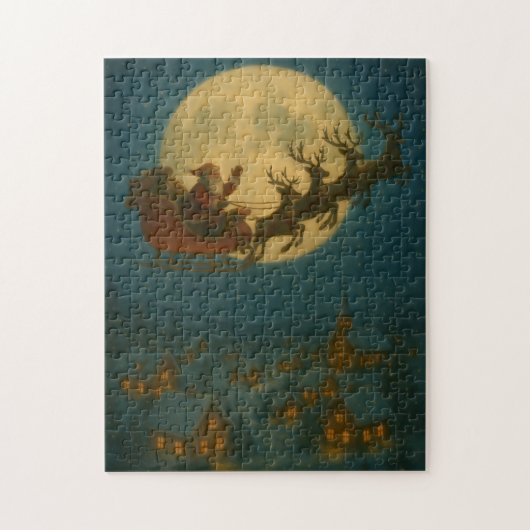 Winterwunderlandnacht Puzzle (Vertikal)