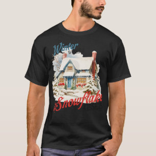 Winterwünsche und Schneeflocken Kisses T-Shirt