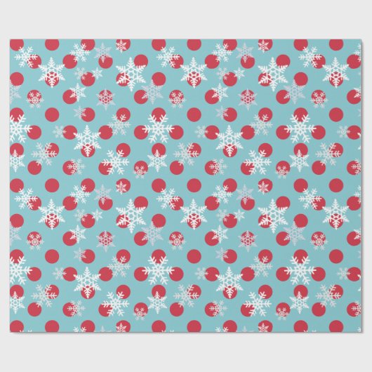 Winterwünsche zum Feiern Geschenkpapier (Flach)