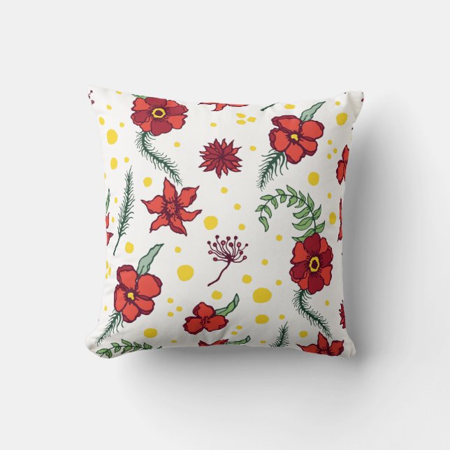 Winterwurfkissen Kissen (Vorderseite)