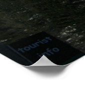 Wintery Hoodoos Poster (Ecke)