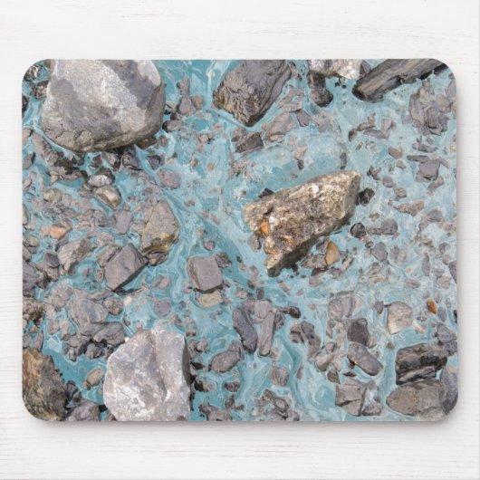 Wintery Iceberg Glacial Ice Muster Mousepad (Vorne)