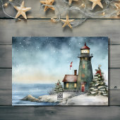 Wintery Lighthouse Weihnachten Weihnachten