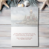 Wintery Lighthouse Weihnachten Weihnachten