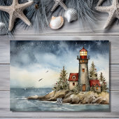 Wintery Lighthouse Weihnachten Weihnachten