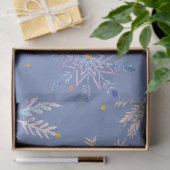 Wintery Seidenpapier (Geschenk)