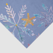 Wintery Seidenpapier (Detail)