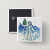 Winterzauber Button (Vorne & Hinten)
