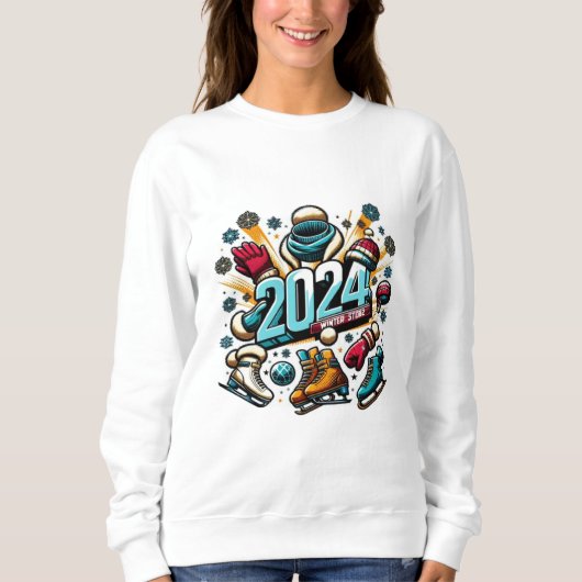 Winterzauberei Sweatshirt (Vorderseite)