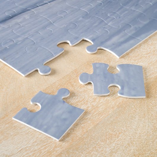 Winterzaun-Foto Puzzle (Seite)