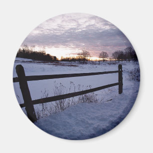 Winterzaun Magnet