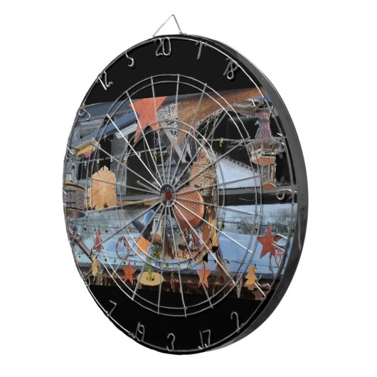 Winterzeit Dartscheibe (Vorderseite rechts)