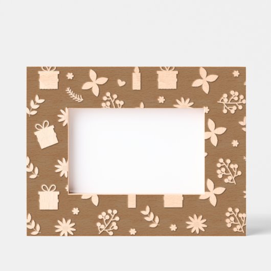 Winterzeit Geätzte Rahmen (Vorderseite)