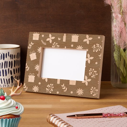 Winterzeit Geätzte Rahmen