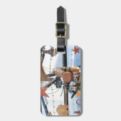 Winterzeit Gepäckanhänger (Vorderseite vertikal)