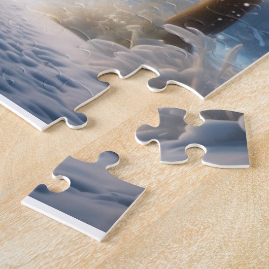 Winterzeit im Wald Puzzle (Seite)