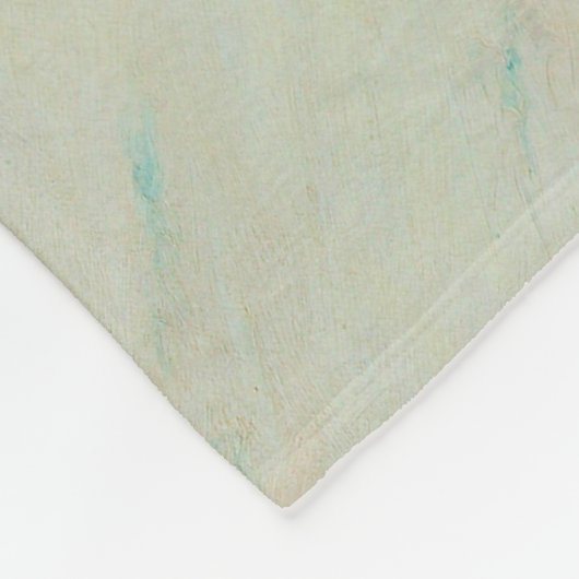 Winterzeit in Grönland Rasmussen 1875 Fleecedecke (Ecke)