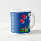 Winterzeit Jumbo-Tasse (Vorderseite Rechts)