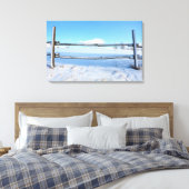 Winterzeit Leinwanddruck (Insitu (Schlafzimmer))
