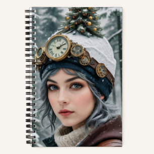 Winterzeit notizblock