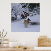 Winterzeit.... Poster (Küche)