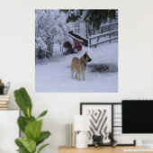 Winterzeit.... Poster (Heimbüro)