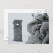 Winterzeit Postkarte (Vorne/Hinten)