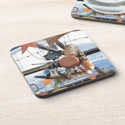 Winterzeit Untersetzer (Linke Seite)