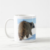 Winterzeit-Waschbär-Exkursion Kaffeetasse (Links)