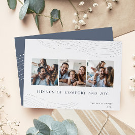 Winterzeiten | 3 FotoCollage Feiertagskarte