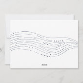 Winterzeiten | SINGLE FOTO Feiertagskarte (Rückseite)