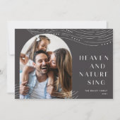 Winterzeiten | SINGLE FOTO Feiertagskarte (Vorderseite)