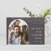 Winterzeiten | SINGLE FOTO Feiertagskarte (Stehend Vorderseite)