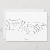 Winterzeiten | SINGLE FOTO Feiertagskarte (Rückseite)