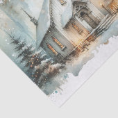 Winterzellenpapier Seidenpapier (Ausschnitt)