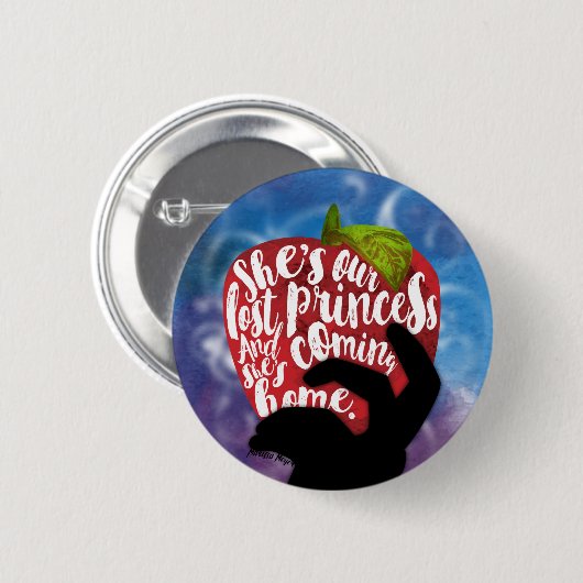 Winterzitat Button (Vorne & Hinten)