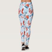 Winterzubehör Gemusterte Leggings (Rückseite)
