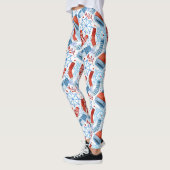 Winterzubehör Gemusterte Leggings (Links)