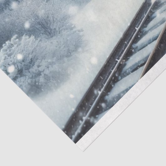 Winterzug mit Degustation des Weihnachtskrieges Seidenpapier (Ausschnitt)