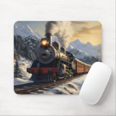 Winterzug Mousepad (Mit Mouse)