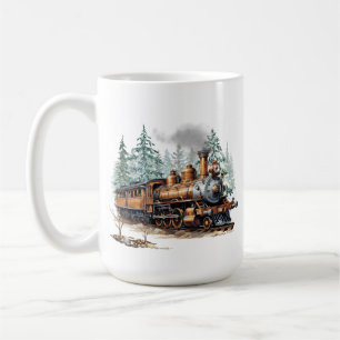 Winterzugbahn-Tasse Kaffeetasse