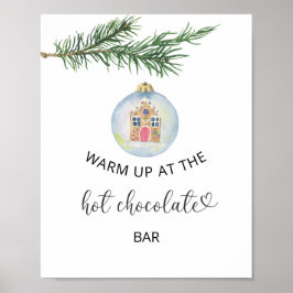 Winterzweig - Auf der Hot Chocolate Bar Poster