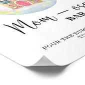 Winterzweig - Mama-osa-Bar Poster (Ecke)