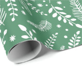 Winterzweige | Feiertage Geschenkpapier (Rolleneckpunkt)