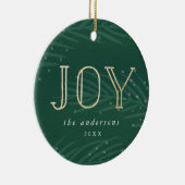 Winterzweige | Festlicher Foto Keramik Ornament (Rechts)